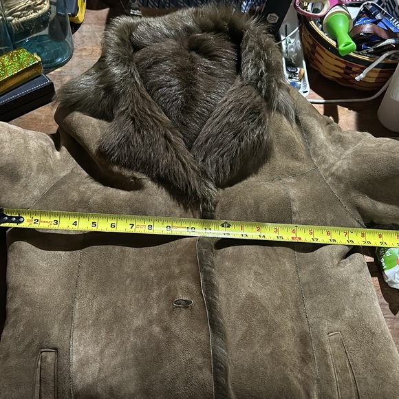 Blue Duck Shearling/suede fur coat - Picture 8 of 13
